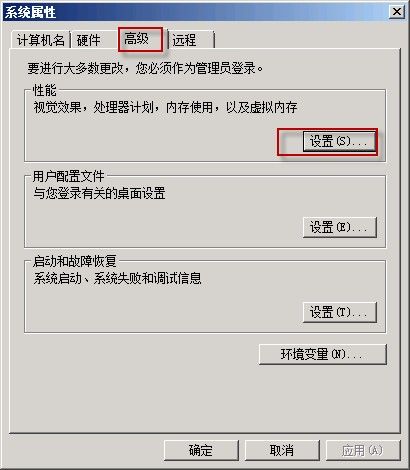 系统属性