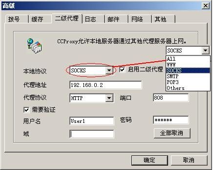 代理服务器二级代理