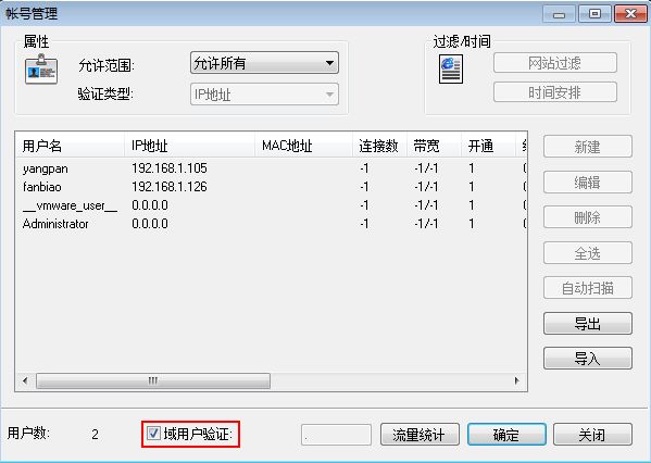 域用户